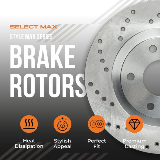Picture of STYLEMAX SERIES Front BRAKE ROTORS